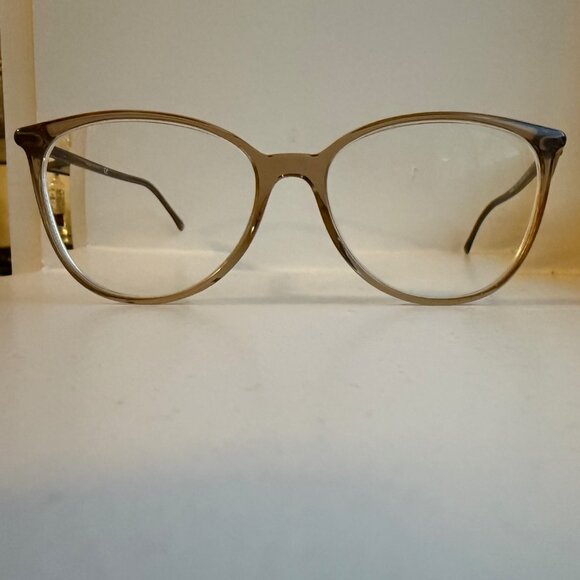 Chanel Pantos Eyeglasses (style ID 3373) in Transparent Brown w case + cloth - Picture 1 of 11